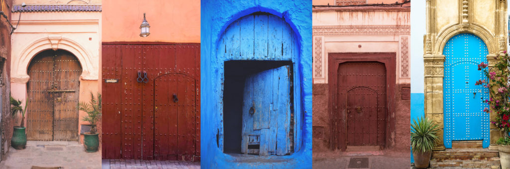 Moroccan doors